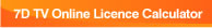 Online License Calculator